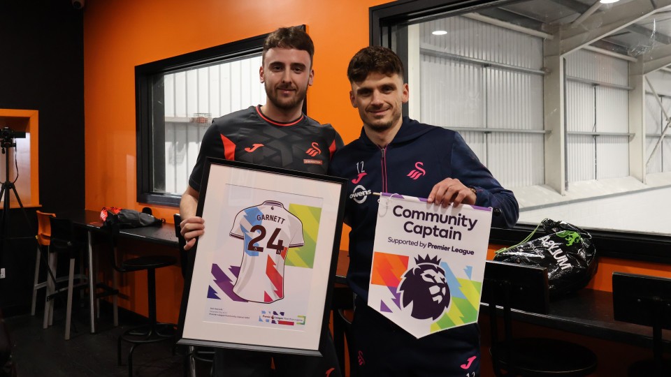 Dan Garnett and Jamie Paterson - Community Captain