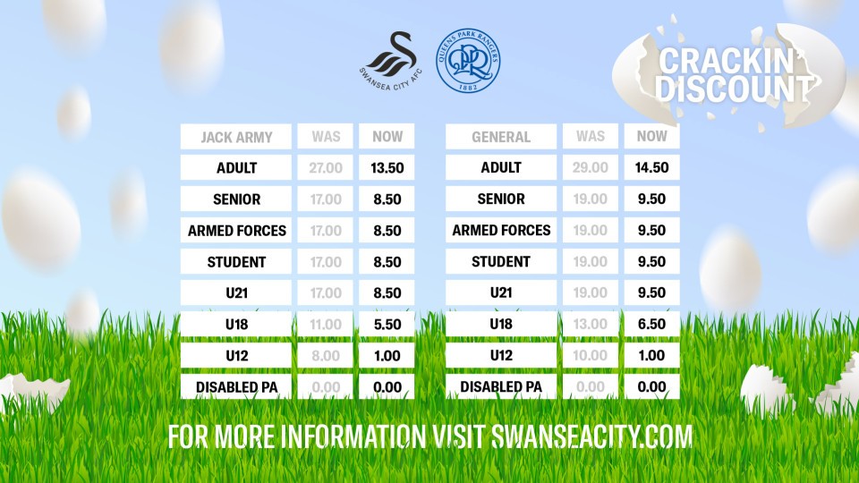 QPR ticket prices