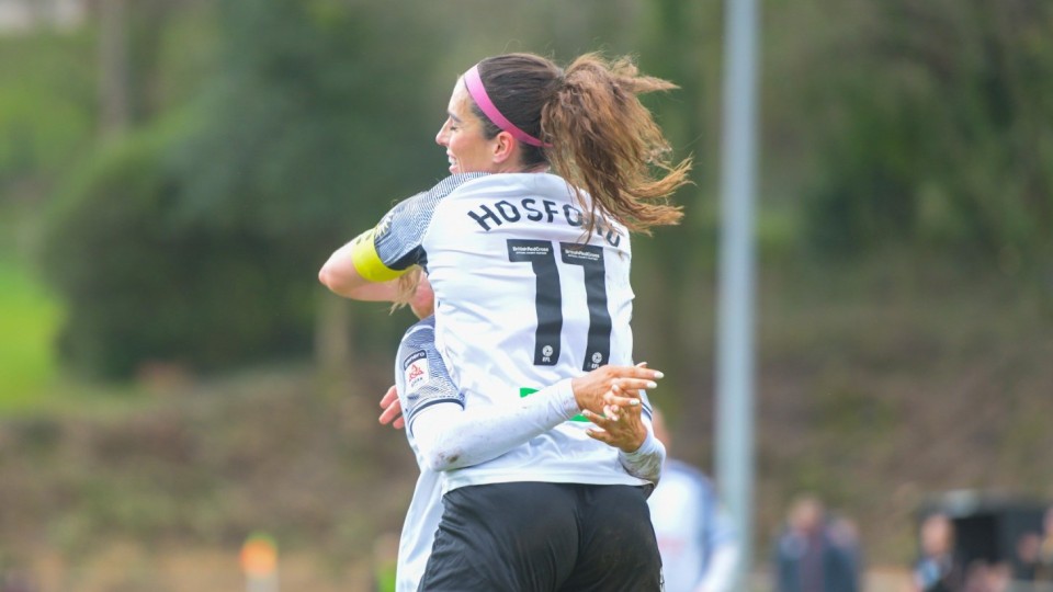 Katy Hosford v Wrexham Women