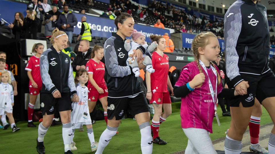 Alicia Powe Wrexham walkout