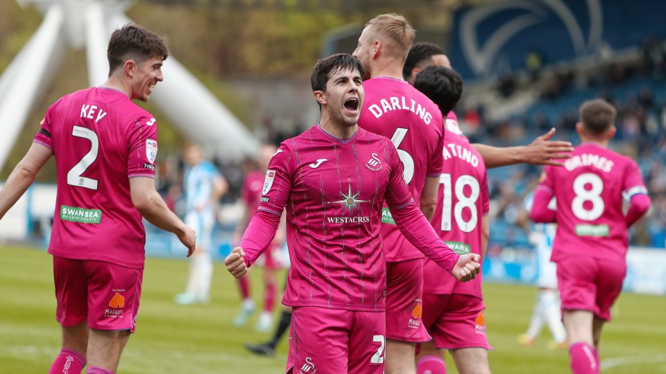 Liam Walsh Huddersfield Town Celebration