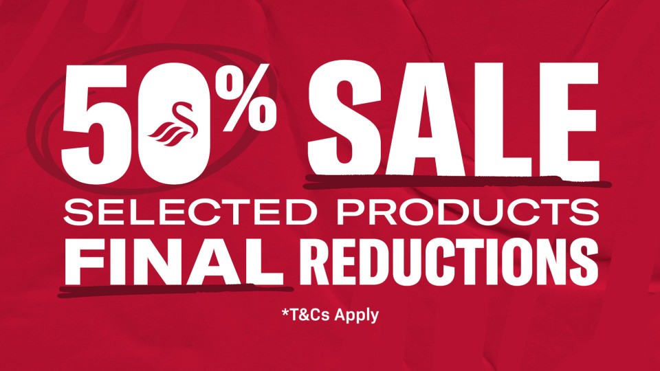 50 per cent off sale