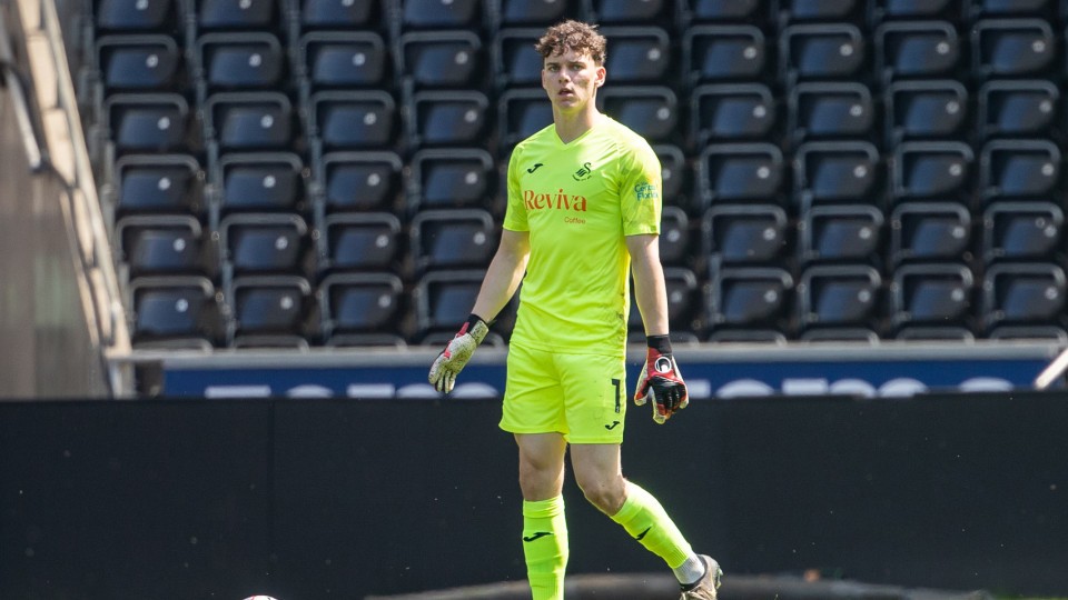 Evan Watts Swansea City U21s