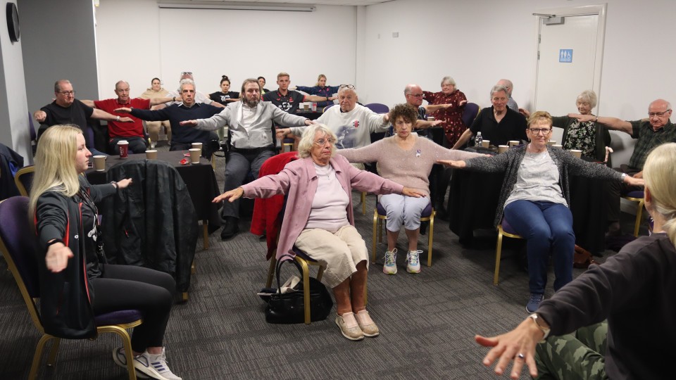 Swans Foundation Chair Yoga