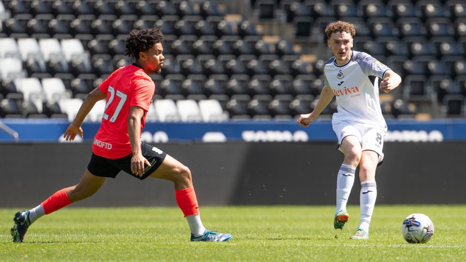 Mitchell Bates Swansea City U21s