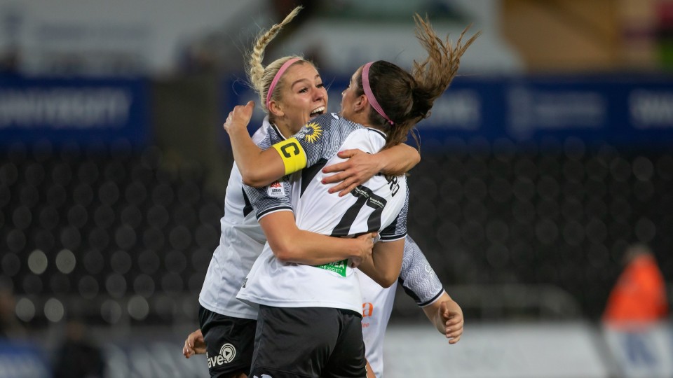 Ellie Lake Katy Hosford v Wrexham