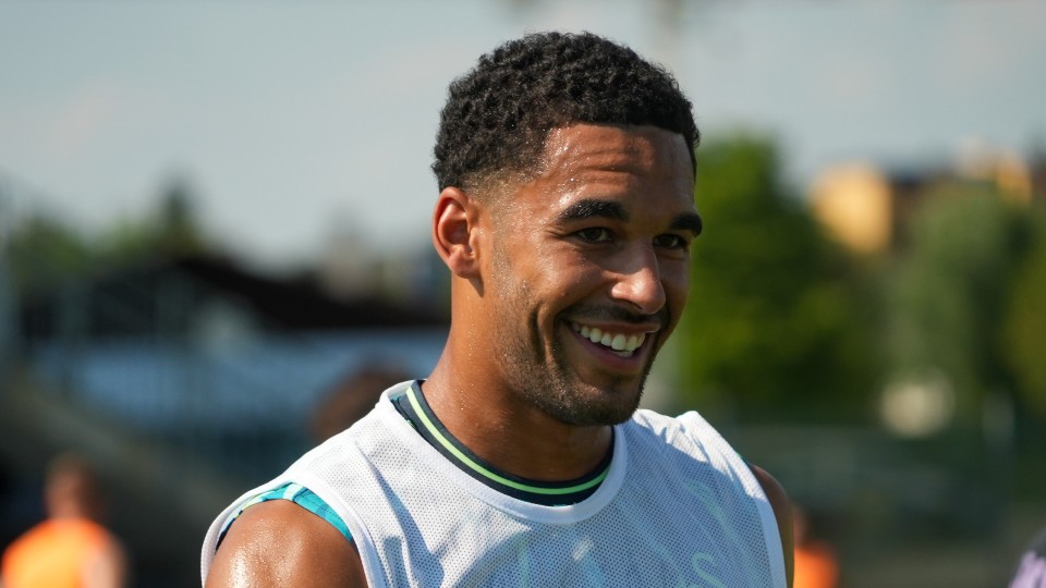 Ben Cabango training Austria