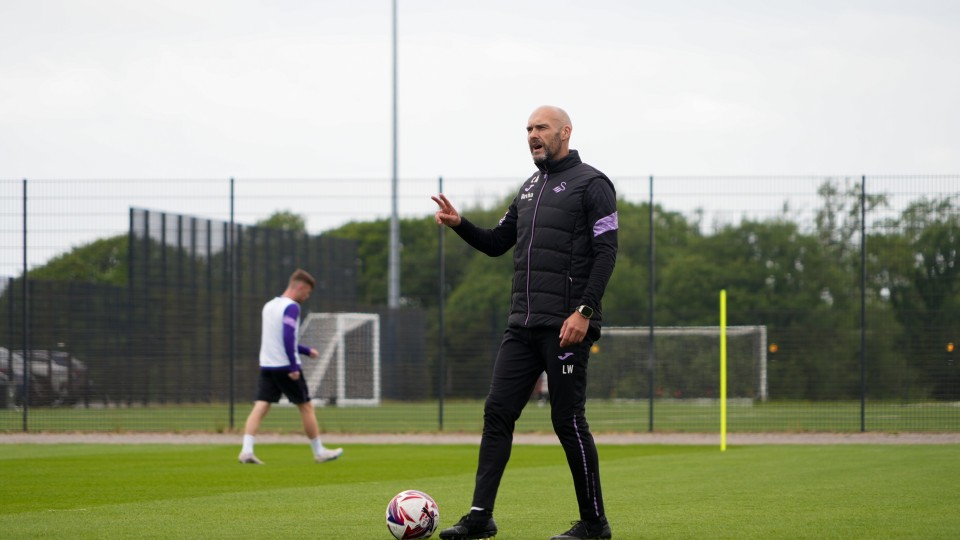 Luke Williams training