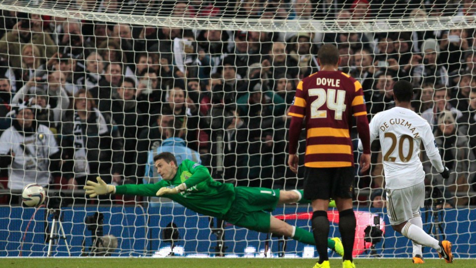 Jon McLaughlin League Cup Final 