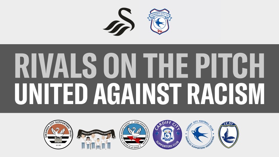 rivals on the pitch, united against racism