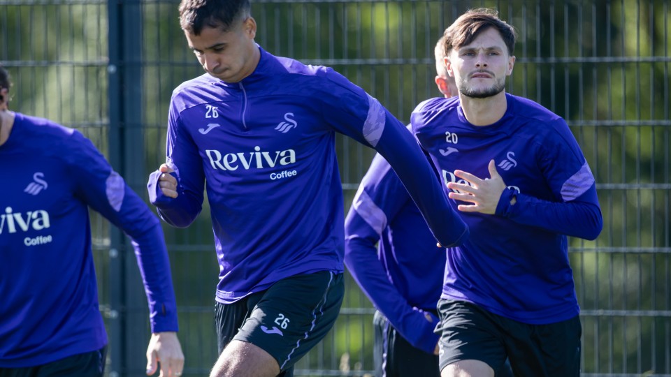 Liam Cullen training