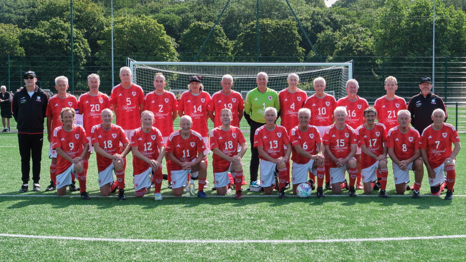 Wales O70s squad photo