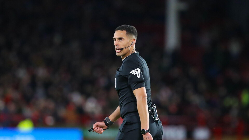 Farai Hallam referee