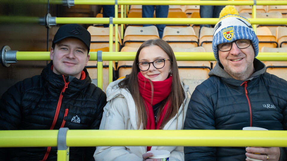 Swansea City fans at Carrow Road
