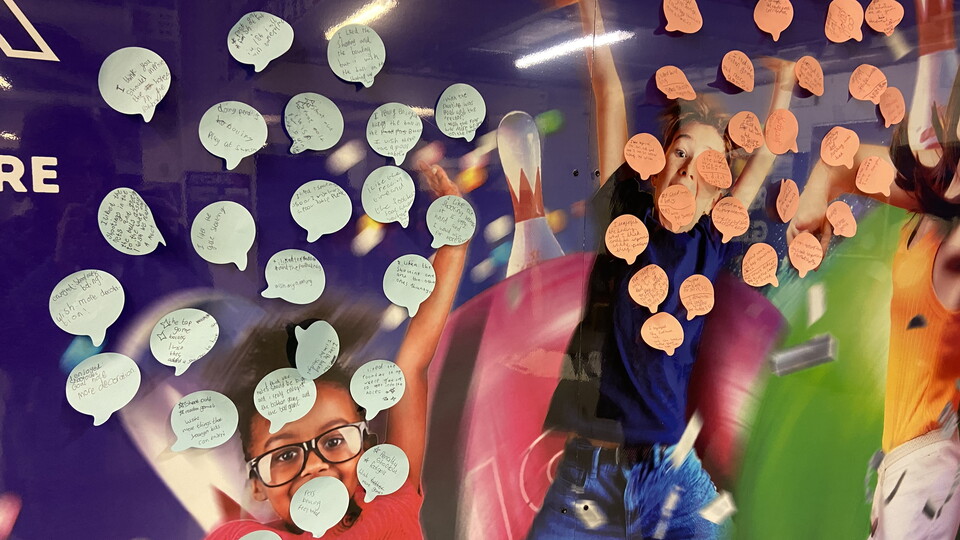 Pupils' voice and fan feedback