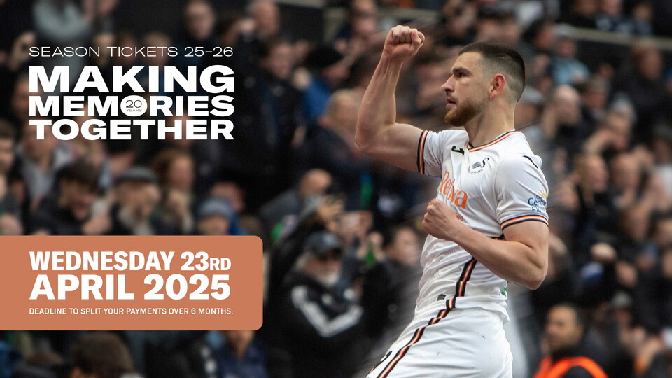 Season Ticket 25-26 6 Month Payment Deadline