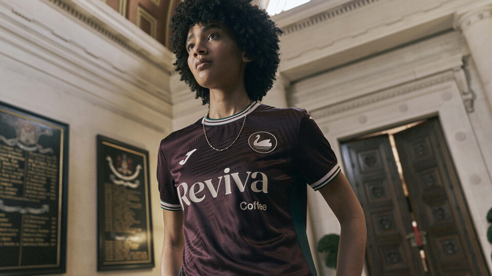 Swansea City and Joma launch 2025-26 away kit | Swansea