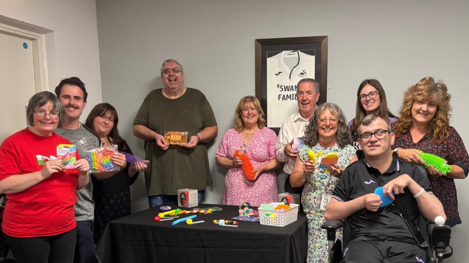 DSA donate sensory room items