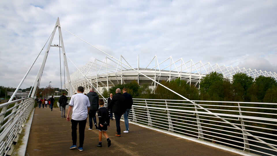 Bridge to the Swansea.com Stadium