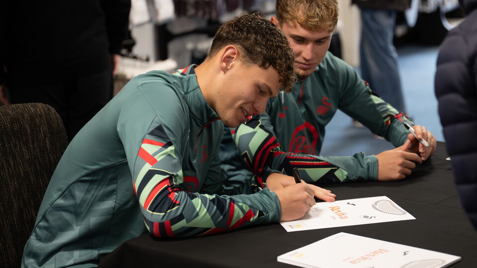 Thomas Woodward and Seb Dabrowski