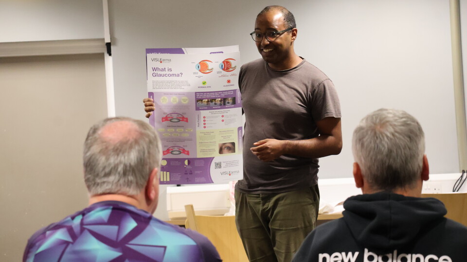 Eye testing at Fit Jacks