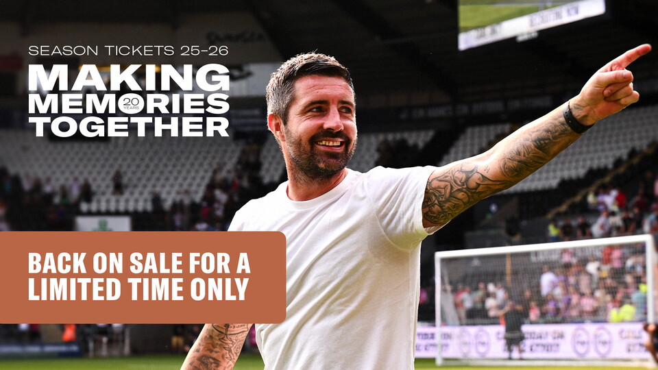 season tickets back on sale