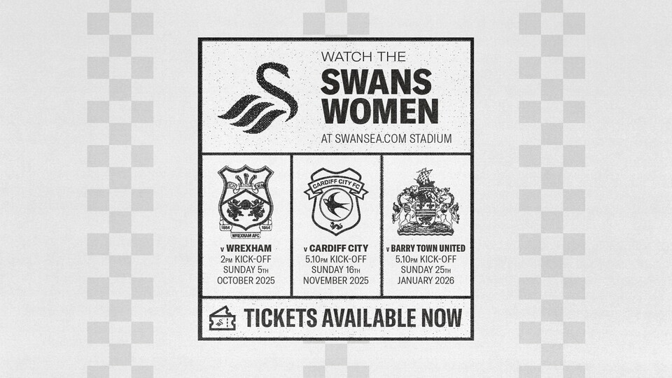 swansea women's home matches at the stadium