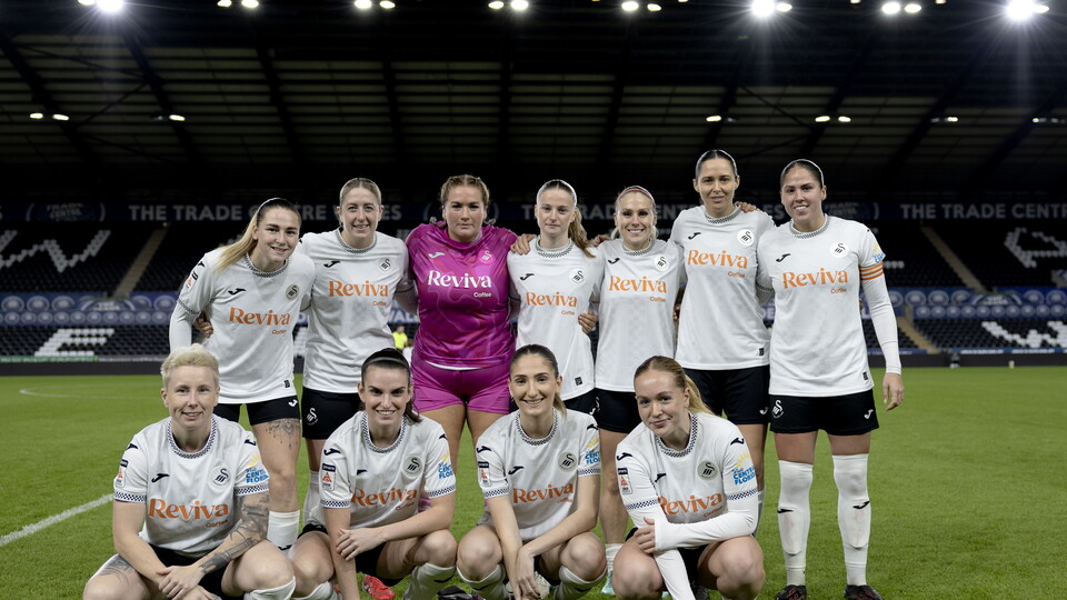 Swansea City Women team photo