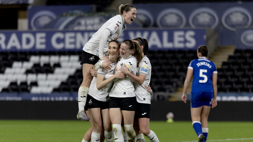 Aimee Deacon Cardiff celebration