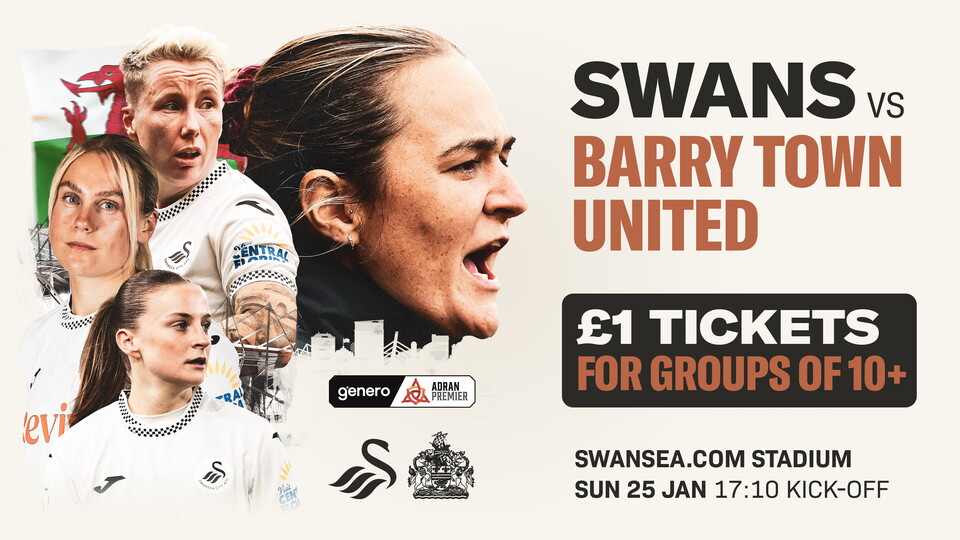 Swans v Barry £1 tickets