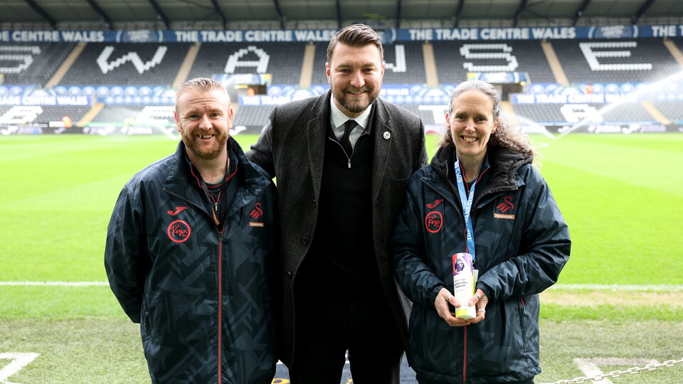 Premier League Community Captain with Tom Gorringe