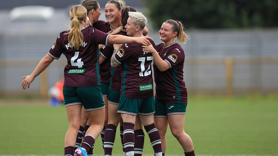 Swans Women celebration 