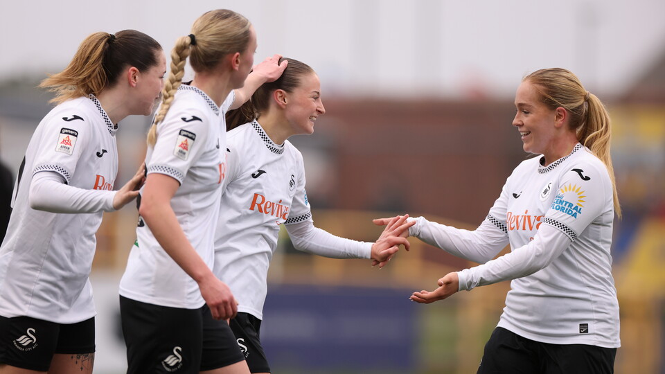 Swans Women celebration 