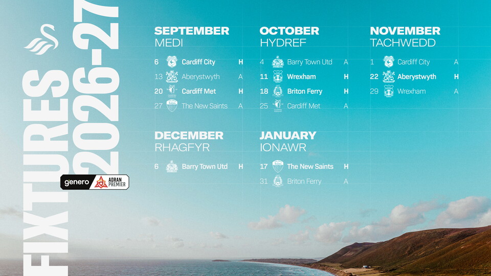 Swans Women fixture list 