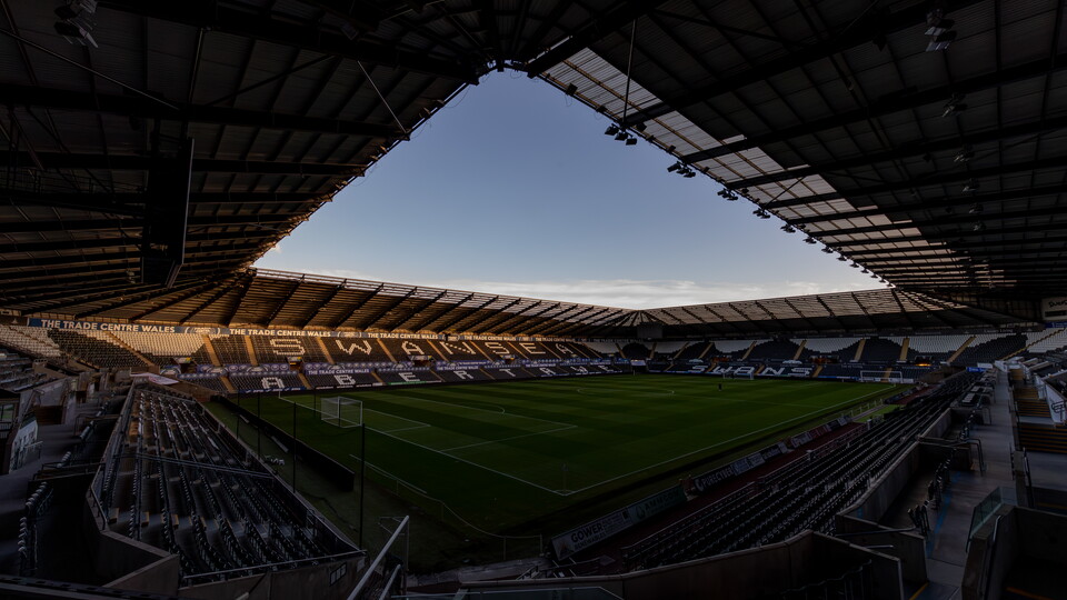 General view of Swansea.com Stadium 