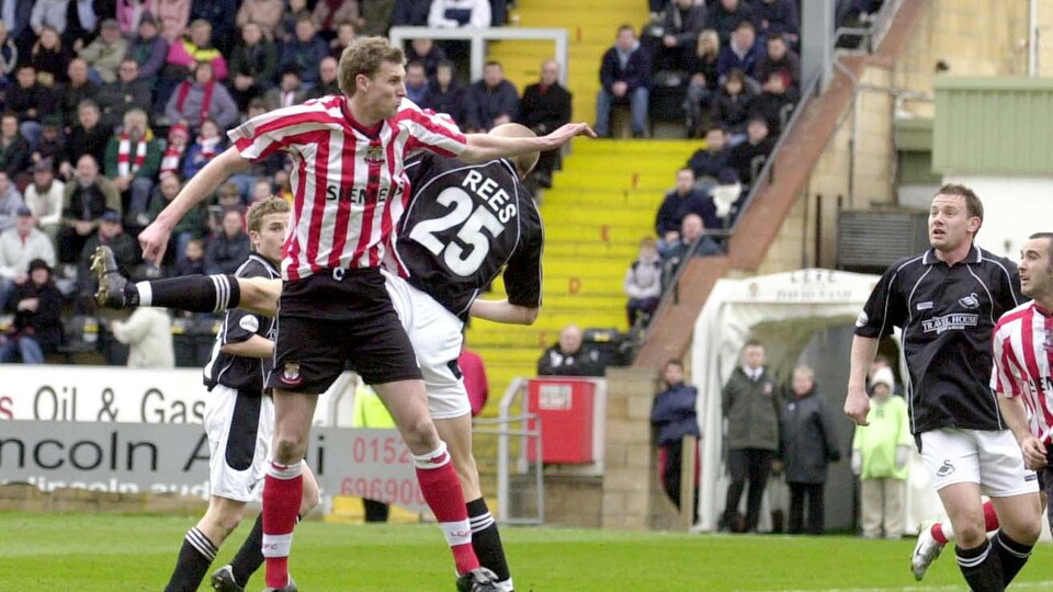 Lincoln City v Swansea City 2005