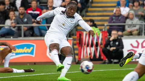 Michael Obafemi goal Millwall | Swansea