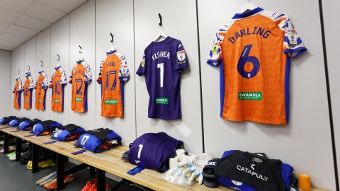 Coventry dressing room | Swansea