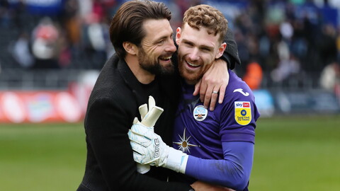 Russell Martin and Andy Fisher