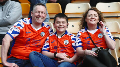 Fans at Norwich City