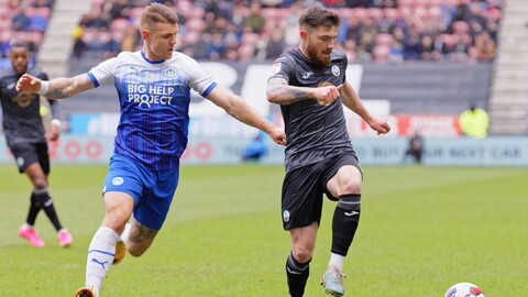 Wigan away Ryan Manning