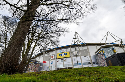 Photo of the MKM Stadium from outside