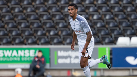 Kyle Naughton v Bristol Rovers | Swansea