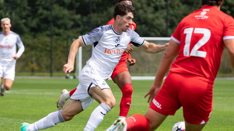 Josh Key against Swindon Town