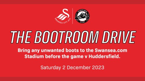 Donate your boots to the Boot Room on December 2
