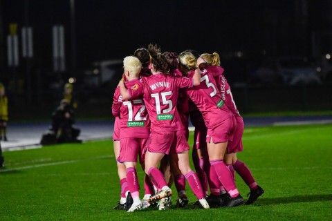Swansea City Women team cele